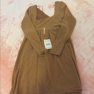 NWT mustard yello dress